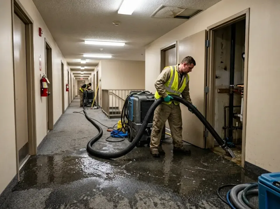 multi-unit-apartment-hallway-f-005 — frequently asked questions, Emergency Burst Pipe Water Extraction & Removal in Shady Sh…